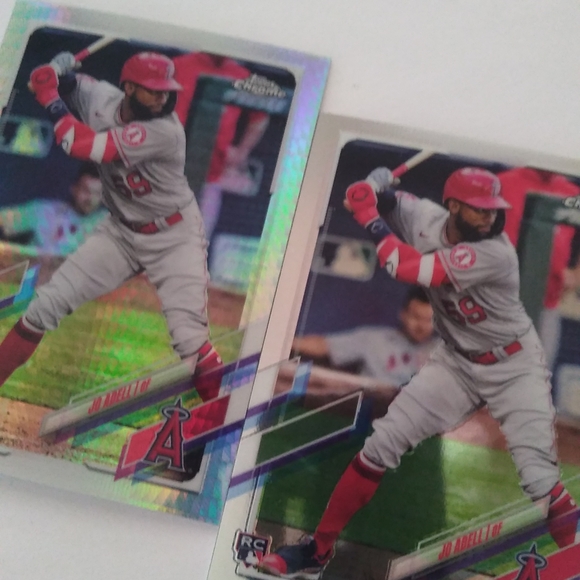 Cincinnati Reds Jo Adell 10 Card Rookie Lot - Picture 3 of 7